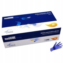 Rękawice Nitrylowe MediCare 100sztuk S/M