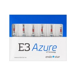 Pilniki Azure Endostar 6 sztuk