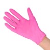 Rękawice Nitrylowe Różowe EasyCare 100 szt.