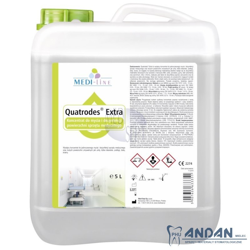 Quatrodes Extra 5L Medi-line